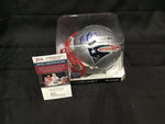 Rob Gronkowski Autographed Mini Helmet - JSA Authenticated