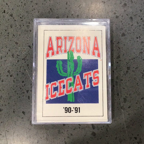 1990-91 Arizona Icecats Complete Set 1-16
