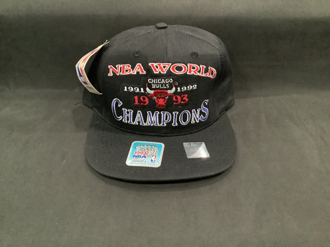 Chicago Bulls 1993 NBA World Champions Hat NWT