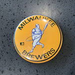Milwaukee Brewers Vintage MLB Button Pin