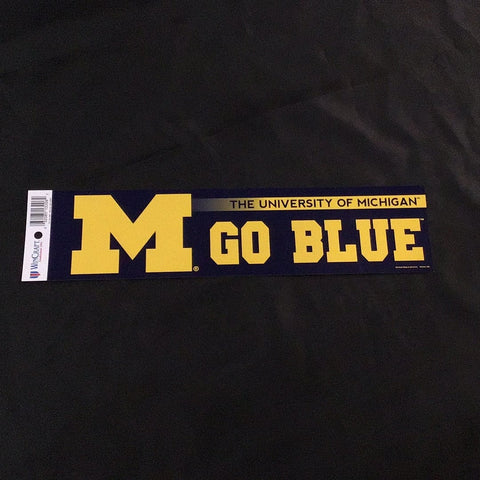 Bumper Sticker - College - University of Michigan Wolverines