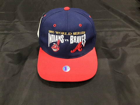 Indians vs. Braves 1995 World Series Hat NWT