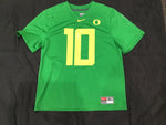 Oregon Ducks #10 Jersey Youth Size XL
