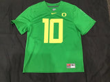 Oregon Ducks #10 Jersey Youth Size XL