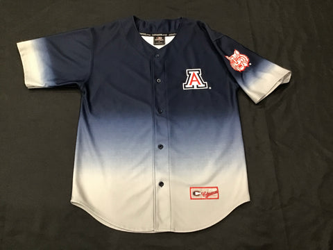 University of Arizona Baseball Style Stitched Jersey Adult Medium