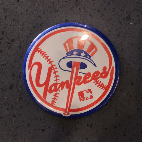 New York Yankees Vintage MLB Button Pin