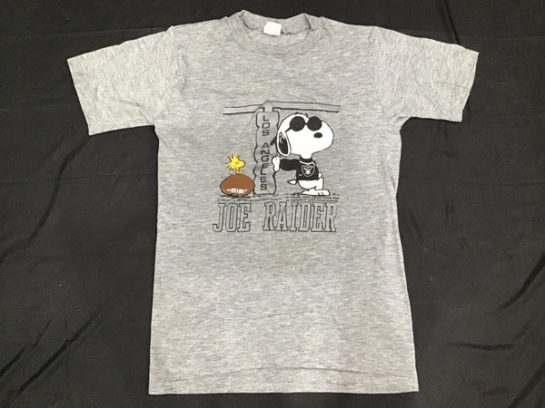 Los Angeles Raiders Snoopy Vintage T-Shirt Youth Large – Overtime