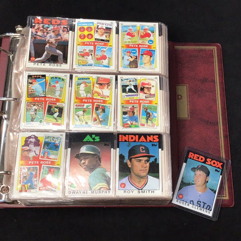 1986 Topps Baseball Complete Set 1-792