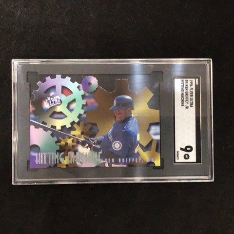 1996 Fleer Ultra Ken Griffey, Jr. #4 Graded Card SGC 9 (6621)