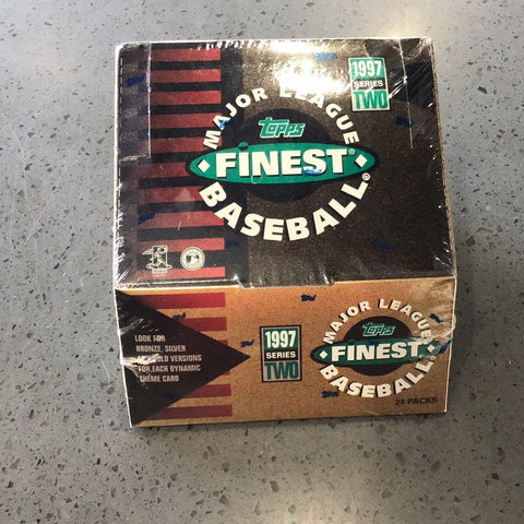 1997 Topps Finest Series 2 Baseball Box