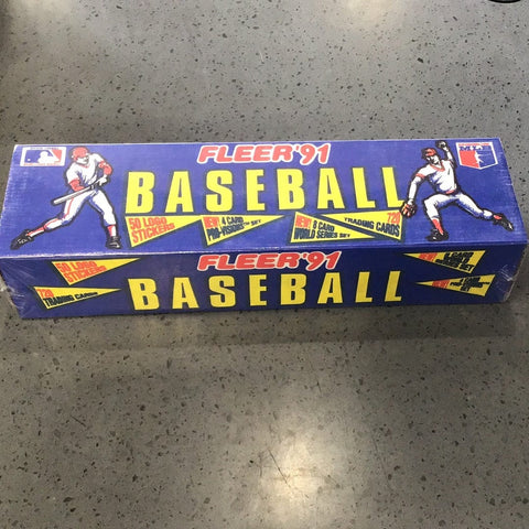 1991 Fleer Baseball Complete Set Factory Sealed