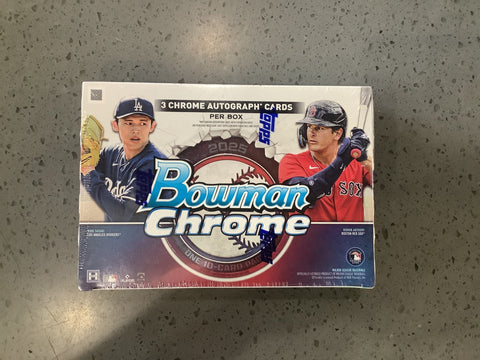 2025 Bowman Chrome Baseball Breakers Delight Hobby Box