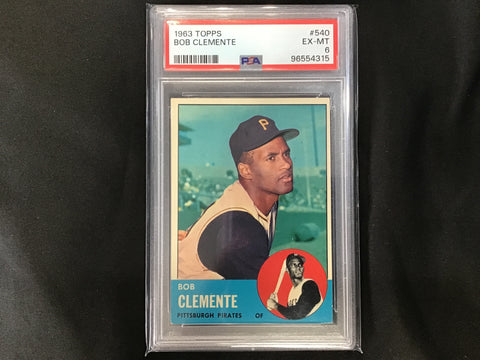 1963 Bob Clemente #540 PSA 6 4315