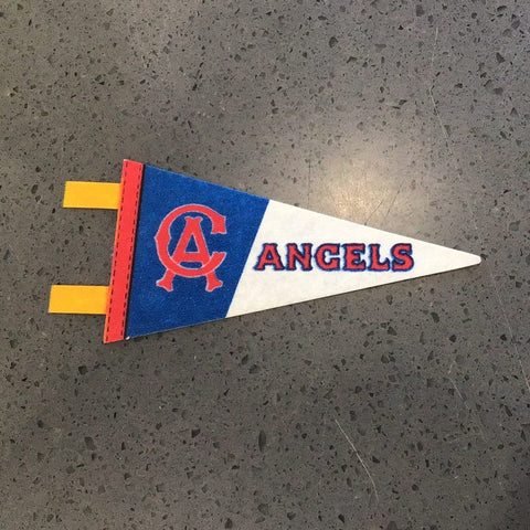 Team Pennant Mini Vintage Baseball California Angels