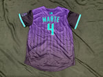 Arizona Diamondbacks Serpientes Ketel Marte #4 Stitched Baseball Jersey Youth Large NWT