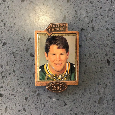 Brett Favre 1994 Green Bay Packers Metal Pin