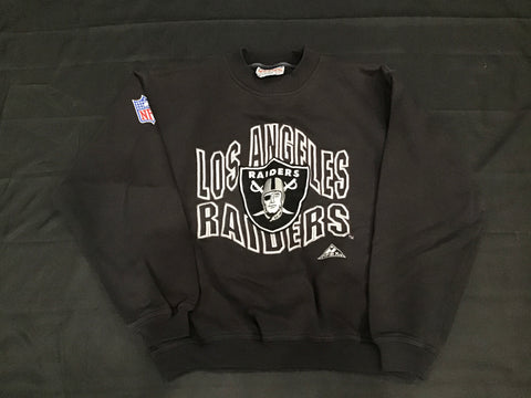 Los Angeles Raiders Vintage Stitched Sweater Adult Medium