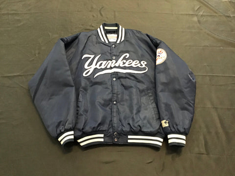 New York Yankees Snap Up Vintage Jacket Adult Large