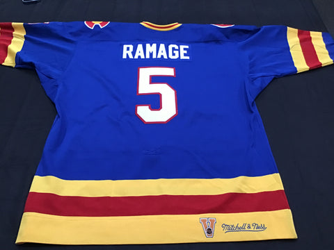 Colorado Rockies Rob Ramage #5 Hockey Jersey Mitchell & Ness Men’s XXL