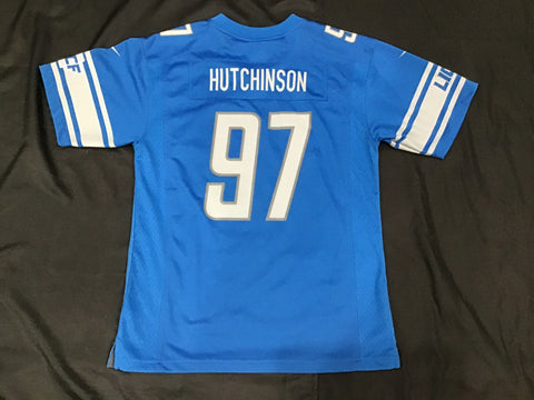 Detroit Lions Aiden Hutchinson #97 Jersey Youth XL