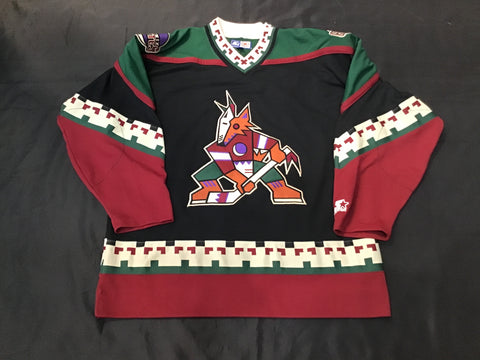 Phoenix Coyotes Kachina Stitched Hockey Jersey Adult XL