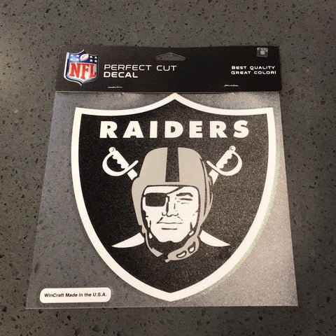 8x8 Decal - Football - Las Vegas Raiders