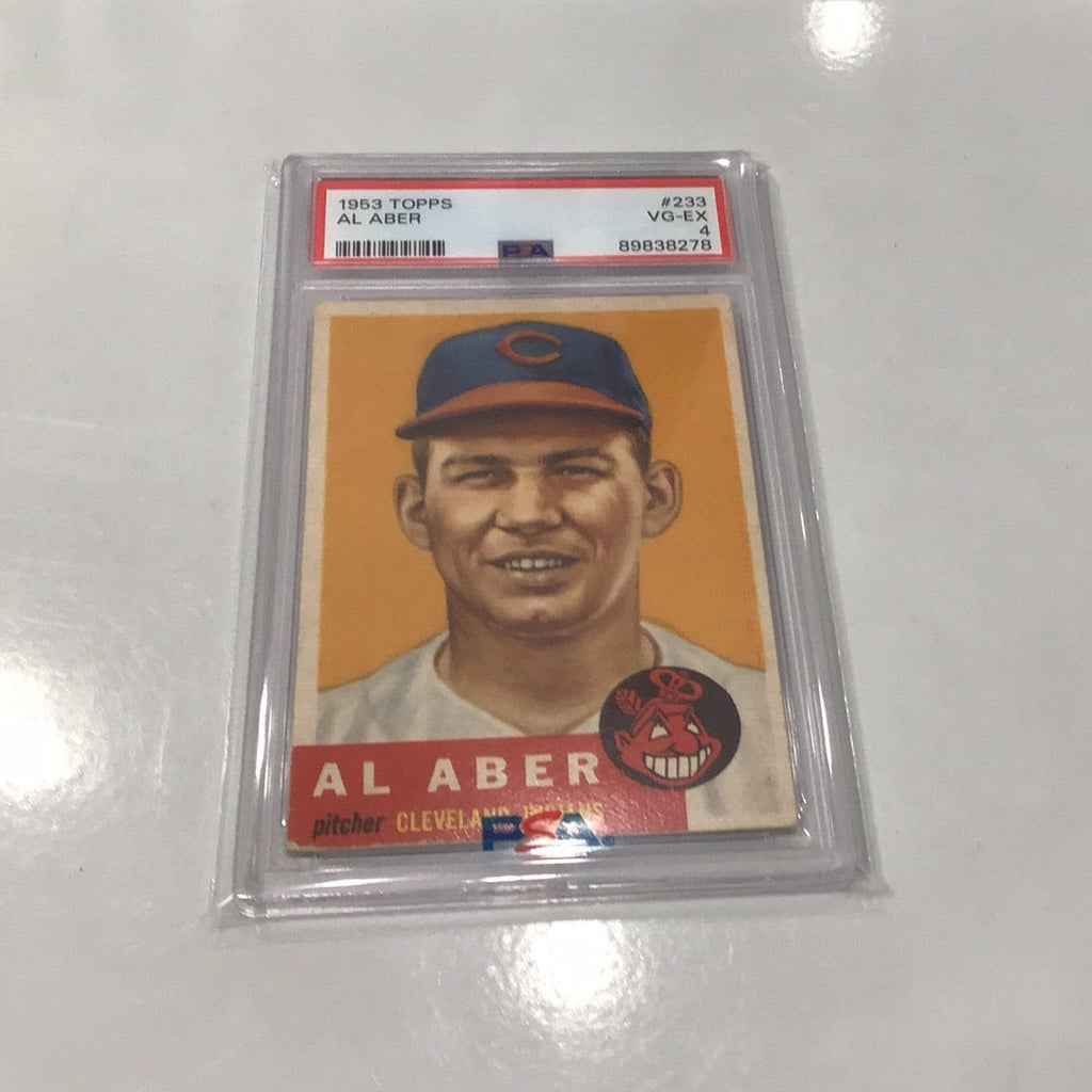 1953 Topps Al Aber #233 Graded Card PSA 4 (8278) Overtime Sports 1953 Topps Al Aber #233 Graded Card PSA 4 (8278) Overtime Sports