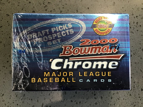 2000 Bowman Chrome Baseball Draft Picks and Prospects Set