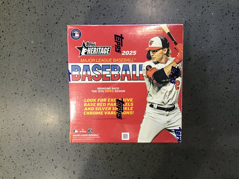 2025 Heritage Baseball Mega Box
