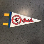 Team Pennant Mini Vintage Baseball Baltimore Orioles