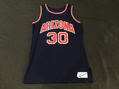 University of Arizona Wildcats Wayne Womack #30 Player-Issued Stitched Basketball Jersey Adult 44