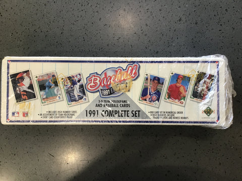 1991 Upper Deck Baseball Complete Set