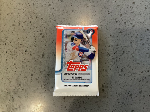 2025 Topps Update Hobby Box Pack
