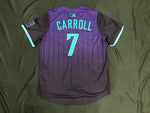 Arizona Diamondbacks Serpientes Corbin Carroll #7 Stitched Baseball Jersey Adult Medium NWT