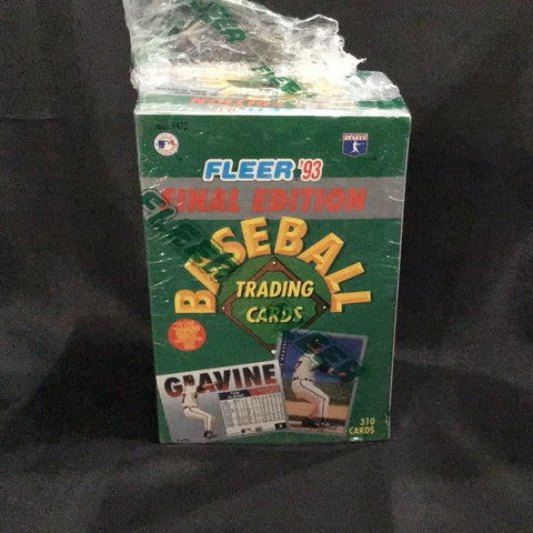 1993 Fleer Final Edition Baseball Complete Set