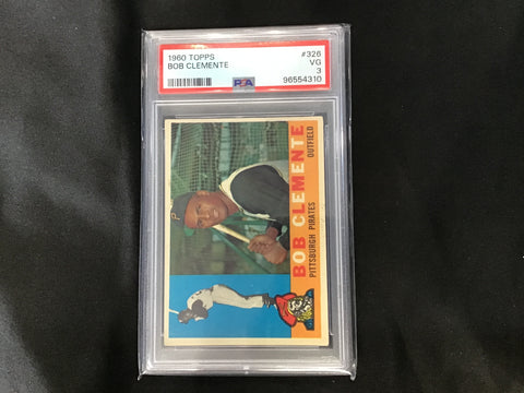 1960 Topps Bob Clemente #326 psa 3 4310