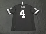 Oakland Raiders Derek Carr #4 Jersey Adult Large NWT