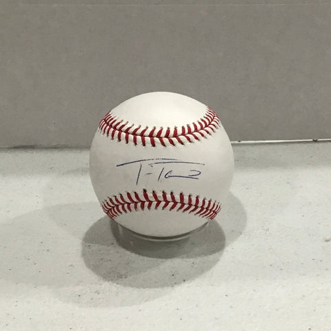 Justin Turner Autographed Baseball