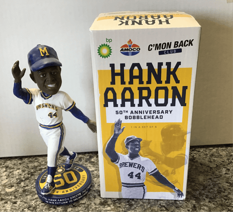 Hank Aaron 50th Anniversary Bobblehead