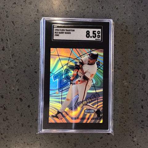 1998 Fleer Tradition Barry Bonds Zone SGC 8.5 (9374)