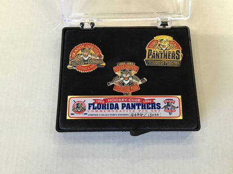 Florida Panthers 1993-94 Vintage Hockey Pin Set