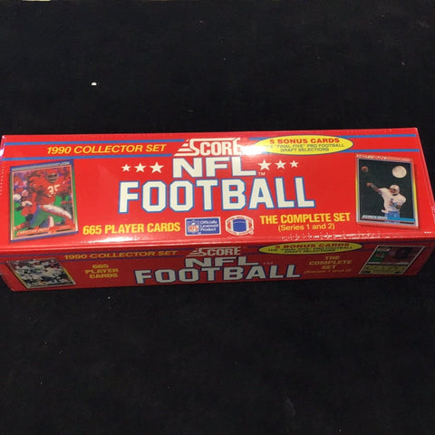 1990 Score Football Factory Sealed Complete Set