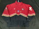 San Francisco 49ers Logo Athletic Jacket Adult XL