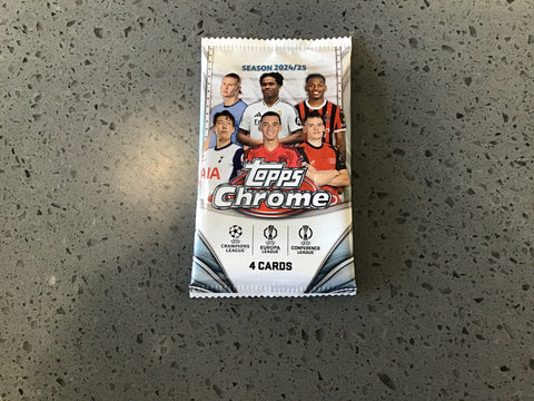 2024-25 Topps Chrome Soccer Blaster Pack