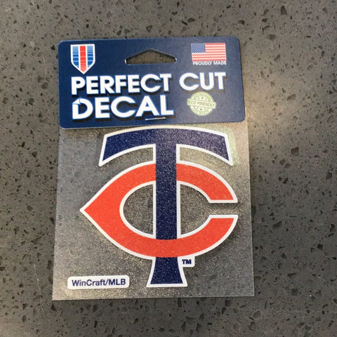 4x4 Decal - Baseball - Minnesota Twins