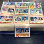 1981 Topps and 1981 Topps Traded Baseball Complete Sets 1-726 and 727-858