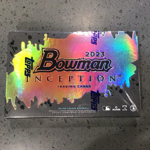 2023 Topps Bowman Inception Baseball Hobby Box