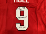 Bobby Hull #9 Chicago Blackhawks Autographed Jersey Certified