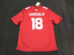 Arizona Cardinals Harrison Jr. #18 Jersey Adult Medium NWT