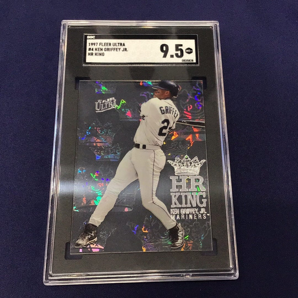 1997 Fleer Ultra Ken Griffey Jr. Graded Card #4 SGC 9.5 (5828) Overtime Sports 1997 Fleer Ultra Ken Griffey Jr. Graded Card #4 SGC 9.5 (5828) Overtime Sports